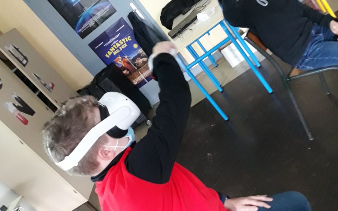 Un voyage scolaire en réalité virtuelle en Angleterre !