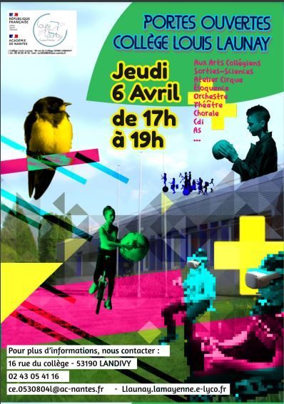 Portes ouvertes le jeudi 06 avril !